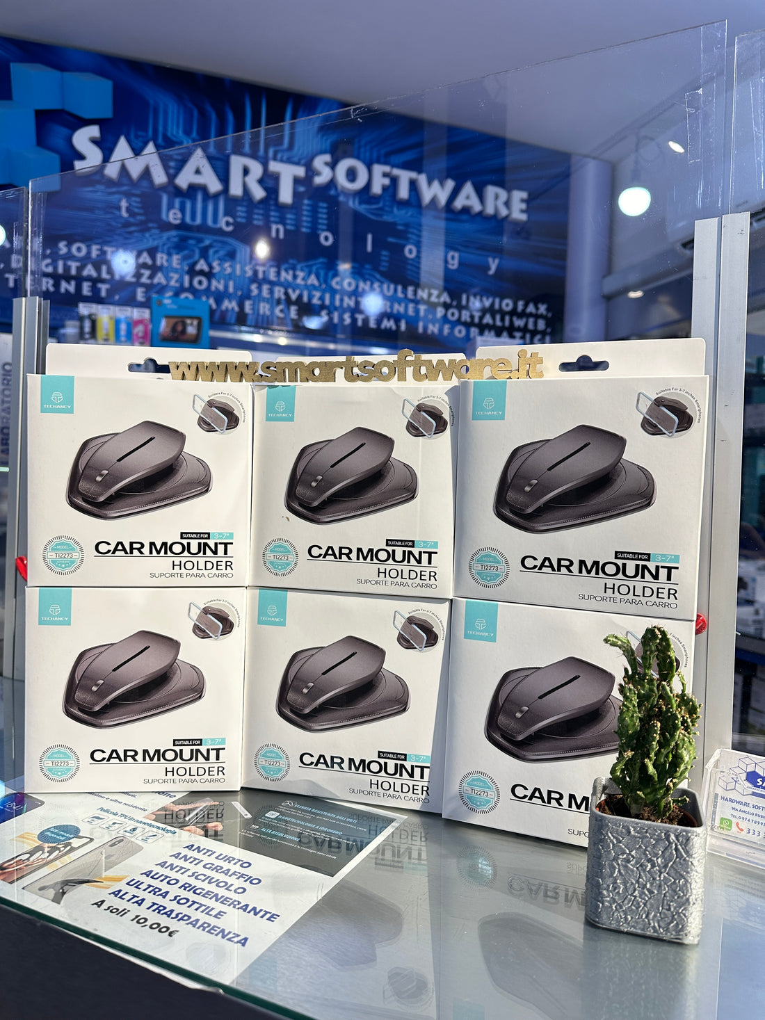 Supporto smartphone da auto Techancy