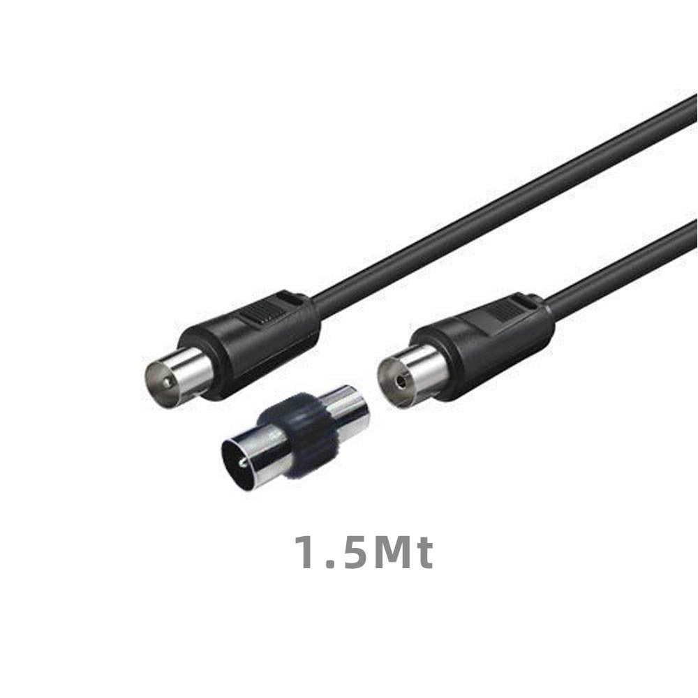 CAVO ANTENNA TV PIU ADATTATORE