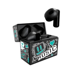 Techmade Earbuds TM-XM191-BKBL Con Pattern