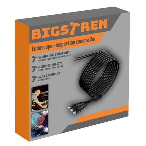 Endoscopio - telecamera di
ispezione 2m Bigstren 2