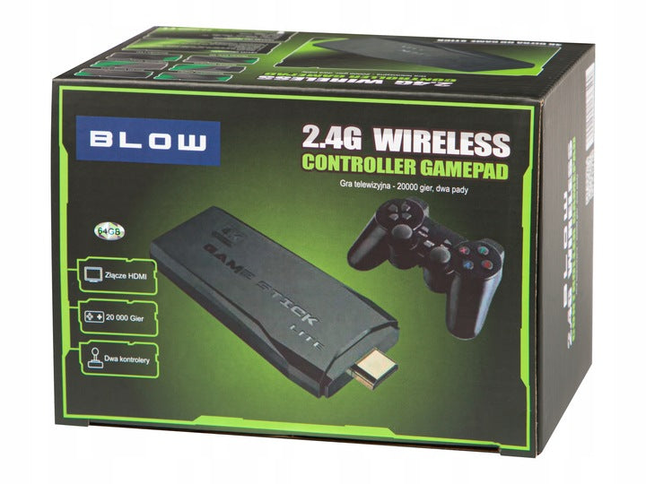 CONSOLE STICK HDMI CON 2 GAMEPAD WIRELESS