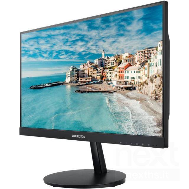 MONITOR HIKVISION LCD VA LED 21.5" WIDE FRAMELESS DS-D5022F2-1V1 5ms FHD 3000:1 BLACK VGA HDMI Vesa Fino:28/06