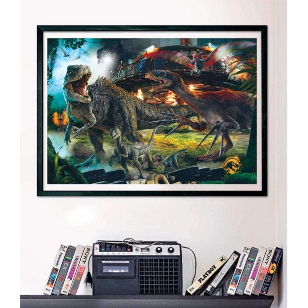 CLEMENTONI PUZZLE 1000 IN VALIGETTA JURASSIC WORLD 3