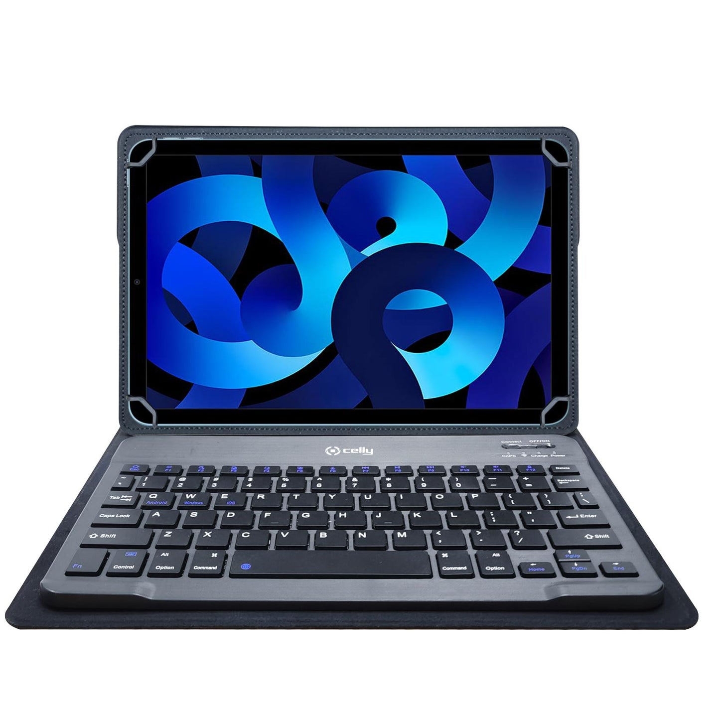CELLY UNIVERSAL FOLIO CUSTODIA UNIVERSALE
PER TABLET DA 9" A 11" TASTIERA WIRELESS