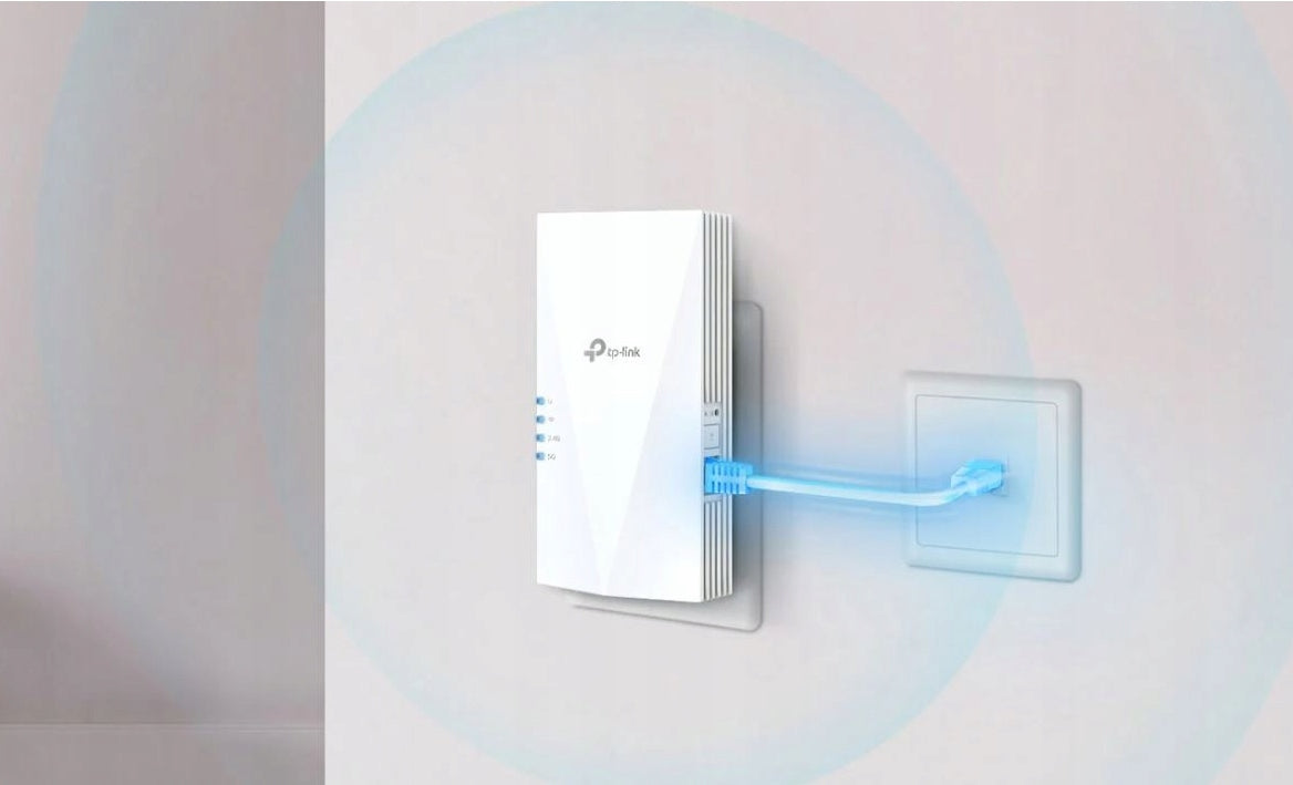 TP-Link RE700X Ripetitore WiFi 6 Wireless, WiFi 6 Dual-Band
AX3000Mbps, WiFi Extender e Access Point