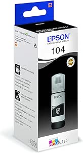EPSON 104 ECOTANK ET2710 ET2720 ET4700 ET4750 BLACK