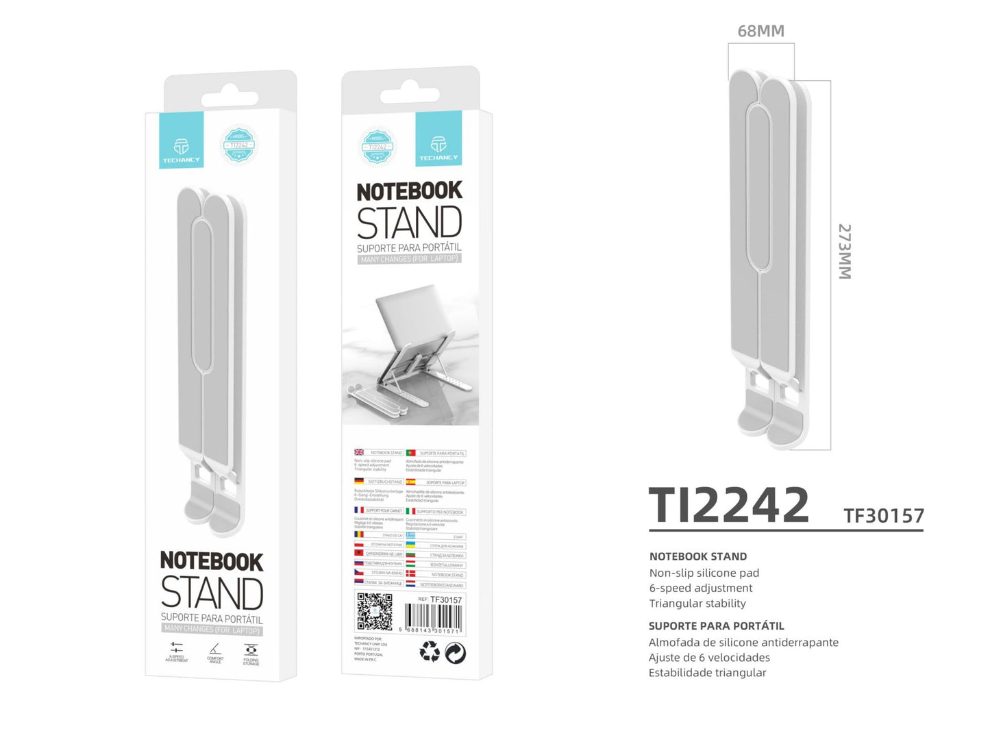 STAND PER NOTEBOOK TECHANCY
