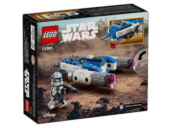 LEGO STAR WARS MICROFIGHTER Y WING DI
CAPTAIN REX MINI ASTRONAVE CON MINIFIGURA