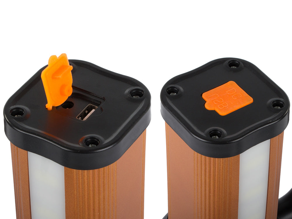 Potente faro da campeggio a LED
ricaricabile