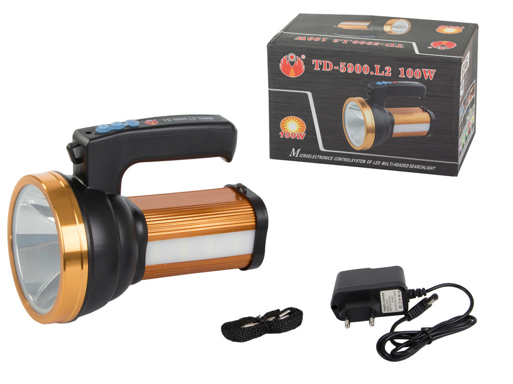 Potente faro da campeggio a LED
ricaricabile