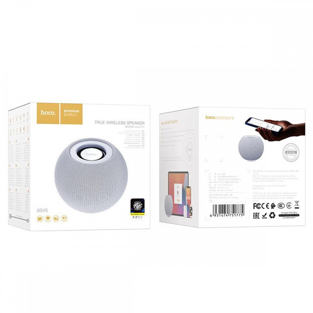 ALTOPARLANTE BLUETOOTH DEEP SOUND BS34 SILVER