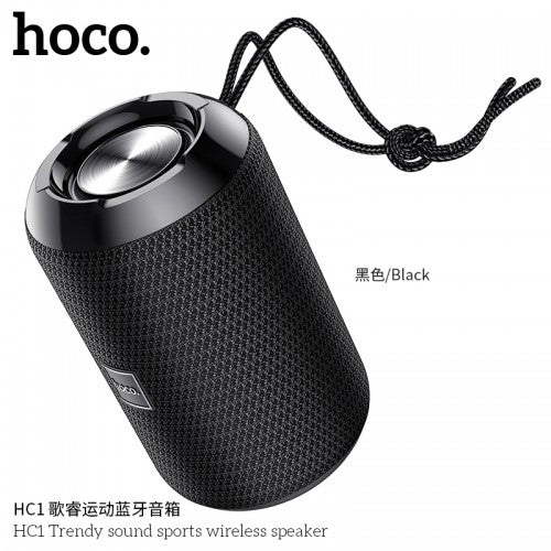 ALTOPARLANTE BLUETOOTH IMPERMEABILE TRENDY SOUND
HC1 NERO