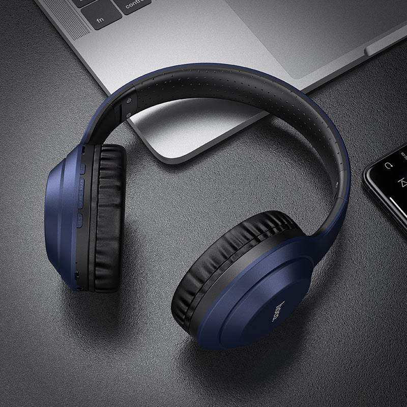 CUFFIE BLUETOOTH HOCO W30 BLU