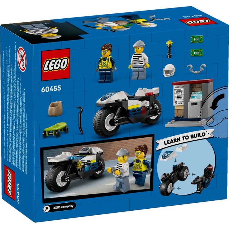LEGO CITY - Inseguimento della Moto della Polizia