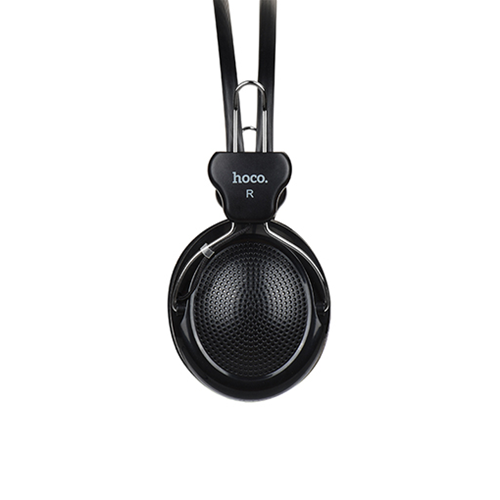 CUFFIE OVER EAR CON MICROFONO NERE HOCO W5