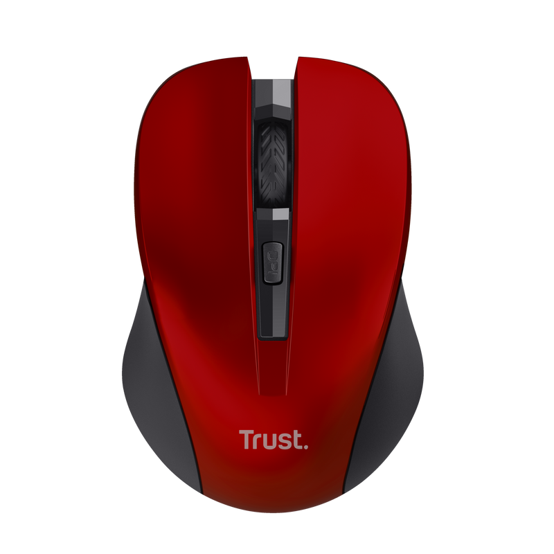 MOUSE TRUST MYDO SILENT WIRELESS RED