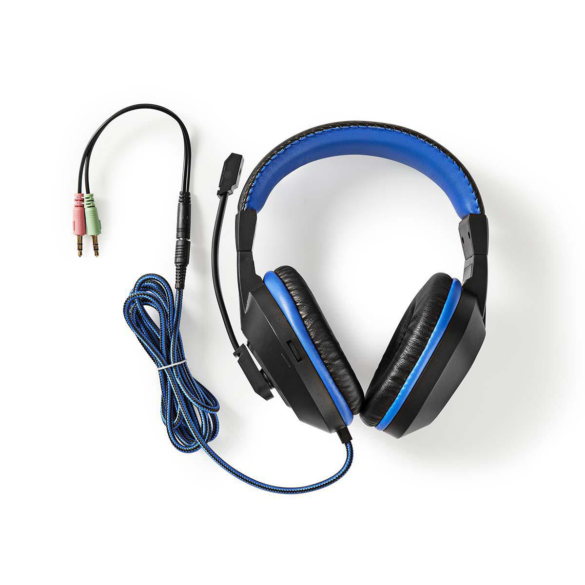 GCK41100BKIT - Nedis Kit combo di gioco | 4-in-1 |
Tastiera, Cuffia, Mouse e Mouse Pad | Blu / Nero |
QWERTY | Disp
