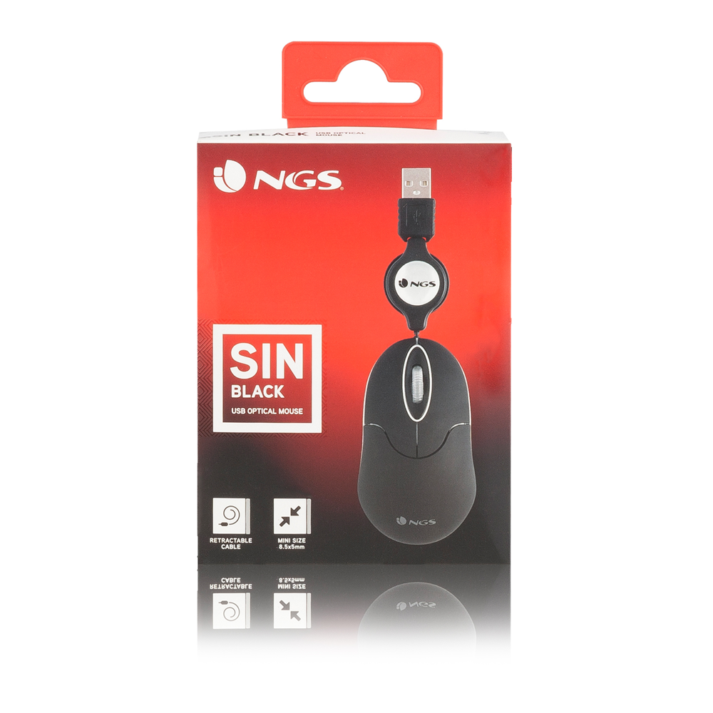 MOUSE NGS RETRACT SIN BLAC