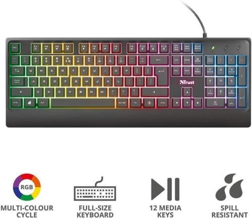 TASTIERA GAMING TRUST ZIVA