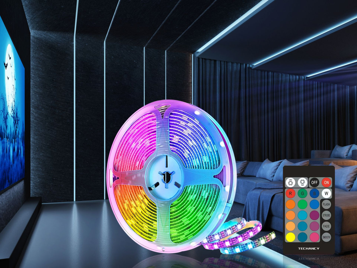 Led Strip Rgb Led Bedroom Lights 5

M Led Light; Le