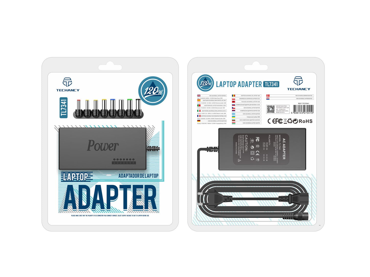 CARICABATTERIE PER COMPUTER 120W