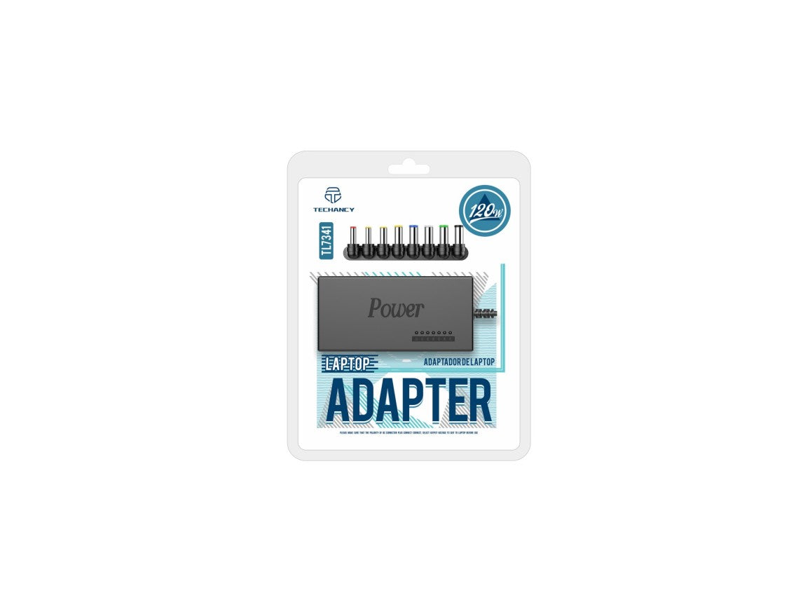 Adattatore universale per laptop Techancy TL7341 da 120 W