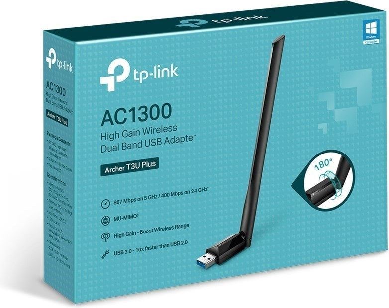 ADATTATORE TP LINK AC1300 ARCHER T3U PLUS