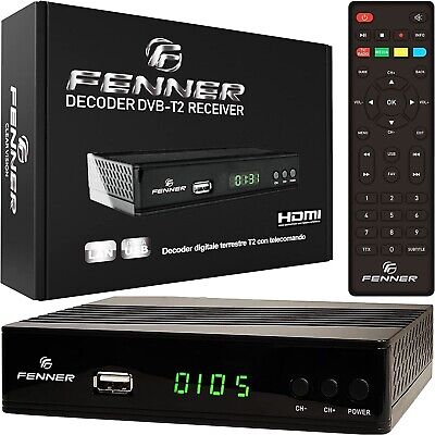 Fenner Tech Decoder FN-GX2 HD DVB-T2/HEVC USB