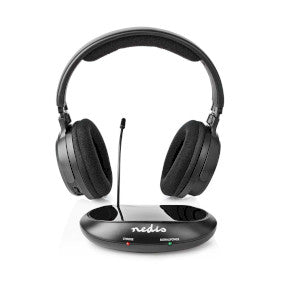 Nedis Cuffie wireless | Radiofrequenza
(RF) | Cuffie a padiglione chiuso | Nero