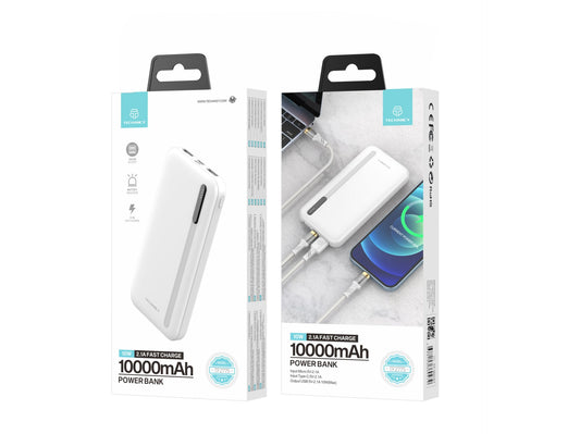 Power Bank 10000Mah 10W
Fast Charger White