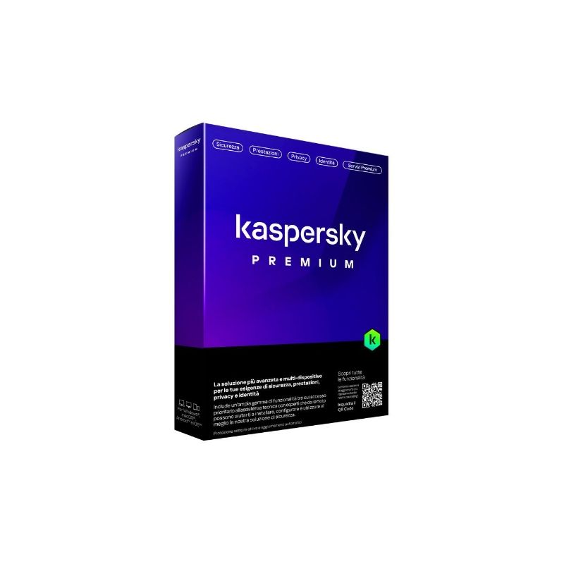 KASPERSKY  PREMIUM TOTAL SECURITY 3 DISPOSITIVI UN ANNO