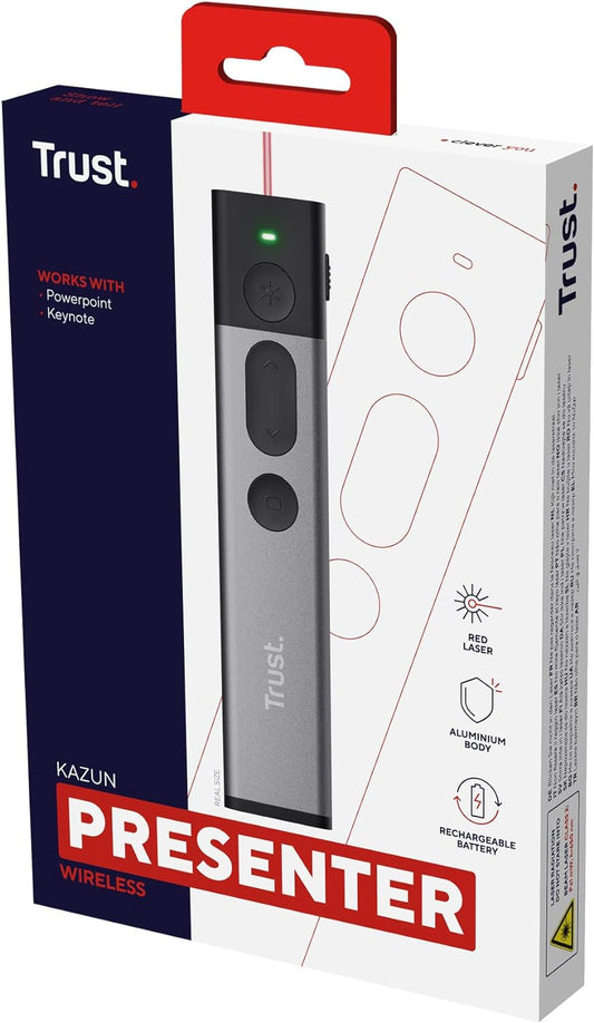 PUNTATORE LASER  WIRELESS  PRESENTAZIONE TRUST