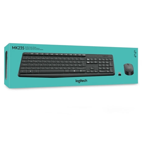 TASTIERA E MOUSE WIFI LOGITECH MK235