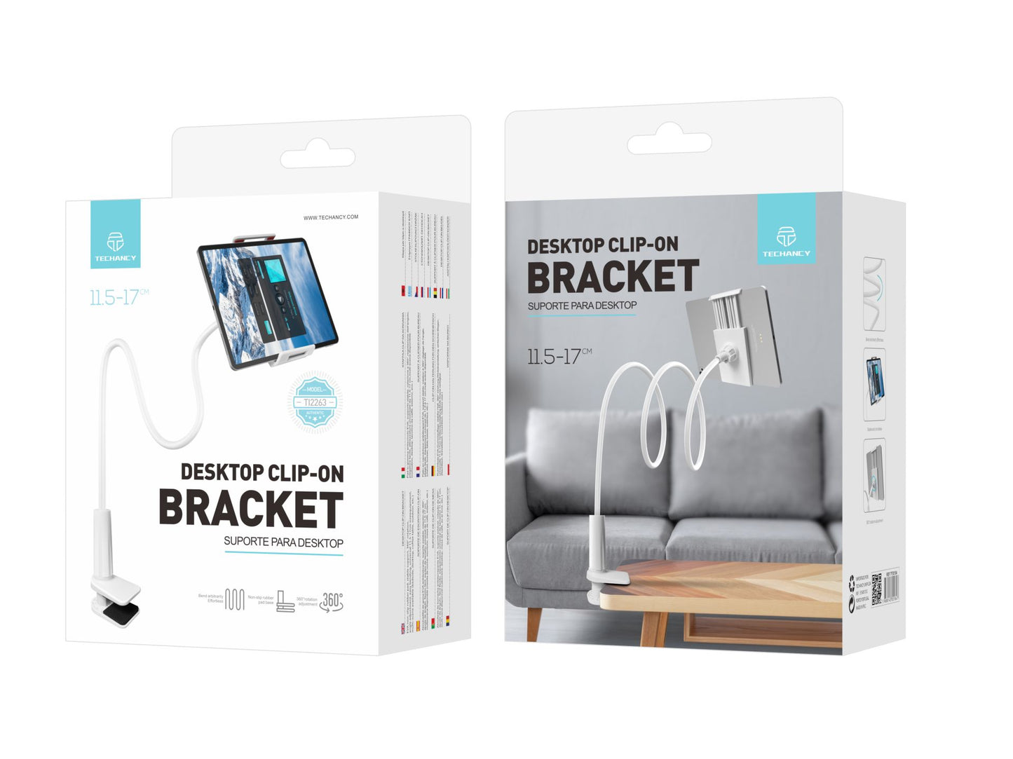 SUPPORTO DA BANCO PER TABLET E CELLULARE