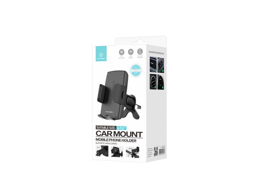 Techancy Mobile Car Holder, Ventola d'aria Mobile Car Holder Mobile Smartphone Holder 4.0'-7.0''