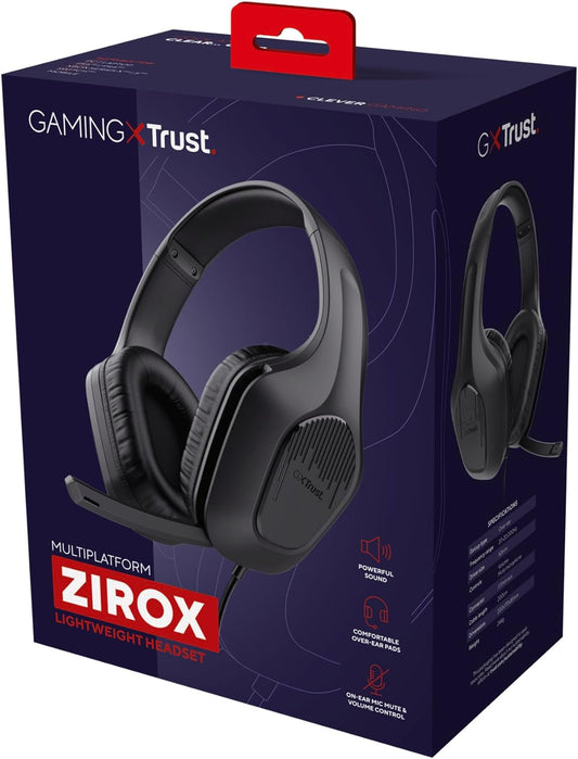 Trust Gaming GXT 415 Zirox Cuffie Gaming
