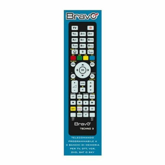 TELECOMANDO UNIV. BRAVO  TECHNO 3
PROGRAMMABILE