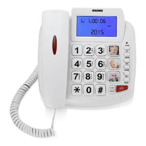 TELEFONO FISSO BRONDI BRAVO 90 LCD