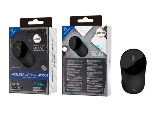 Mouse wireless nero Tj6102
2.4Ghz