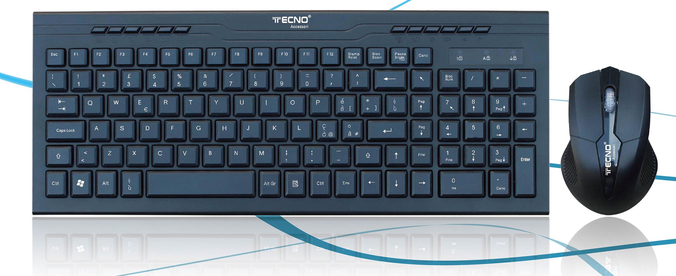 AF WAN Set di mouse e tastiera in neoprene per tastiera JOYACCESS AF WAN Set di mouse e tastiera in neoprene per tastiera JOYACCESS