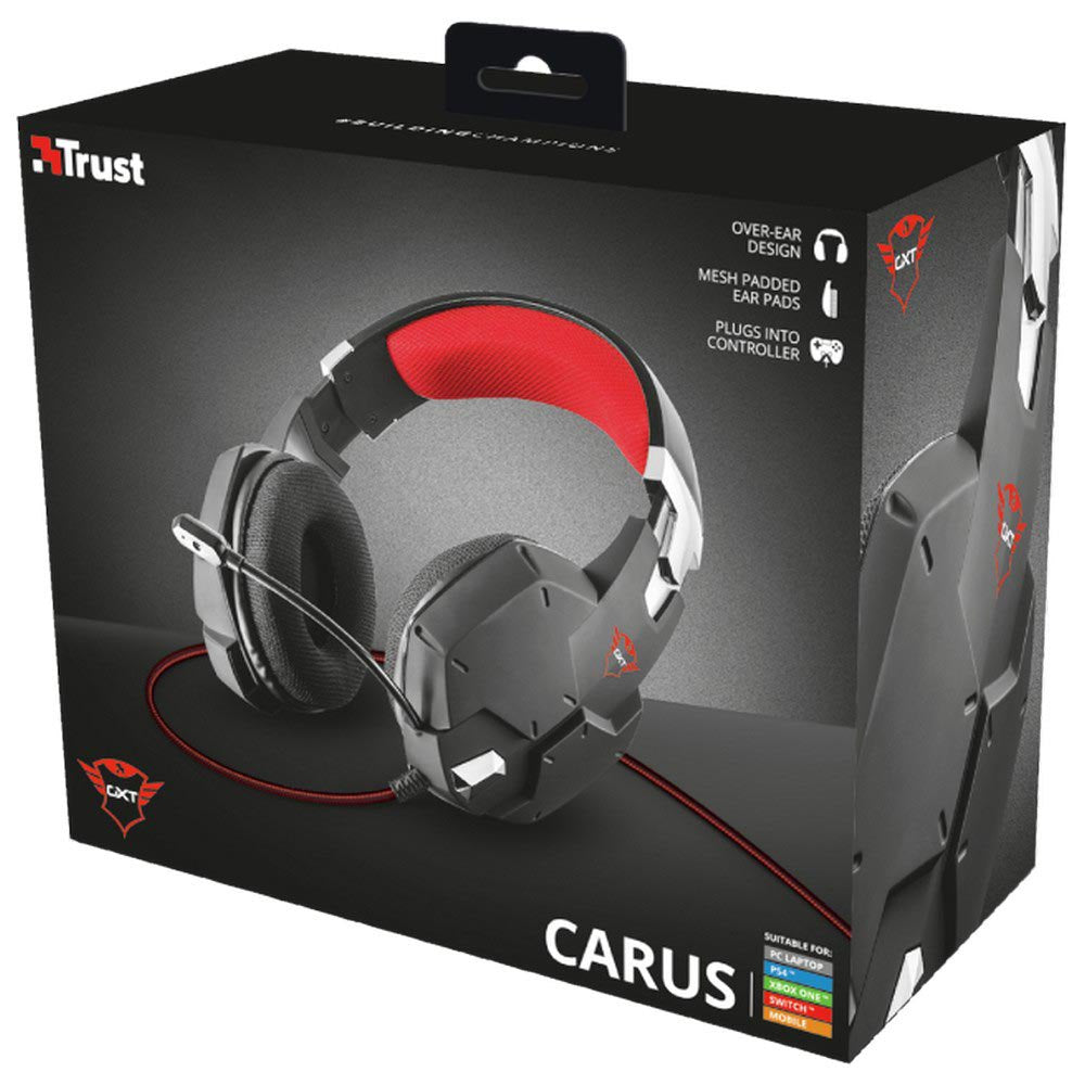 CUFFIE GXT322 CARUS HEADSET BLACK