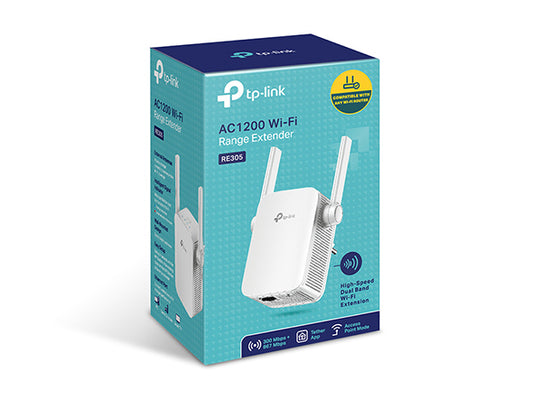 RE305 WIRELESS RANGE EXTENDERTP-LINK AC1200 DUAL BAND 5GHZ