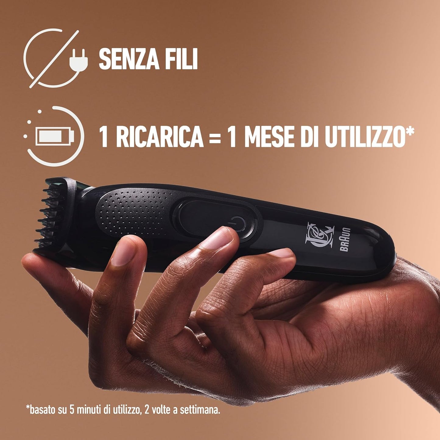 King C. Gillette Kit REGOLABARBA UOMO, 1 Testina, 3 Pettini Regolatori,
1 Spazzolina, 1 Caricatore, RASOIO BARBA ELETTRICO