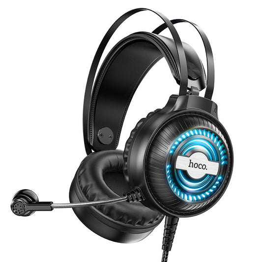 Hoco cuffia gaming W101 con microfono streamer