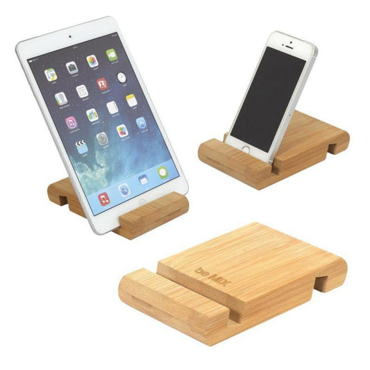 SUPPORTO PER SMARTPHONE E TABLET IN BAMBOO 100% NATURAL BE MIX