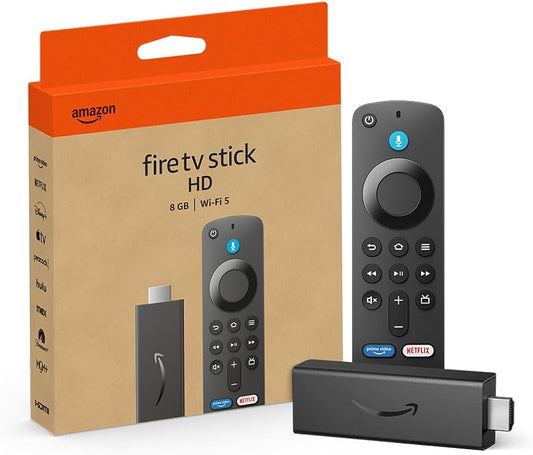 Amazon Fire TV Stick HD | TV gratuita e in diretta, telecomando vocale
Alexa, controlli per Casa Intelligente, streaming HD