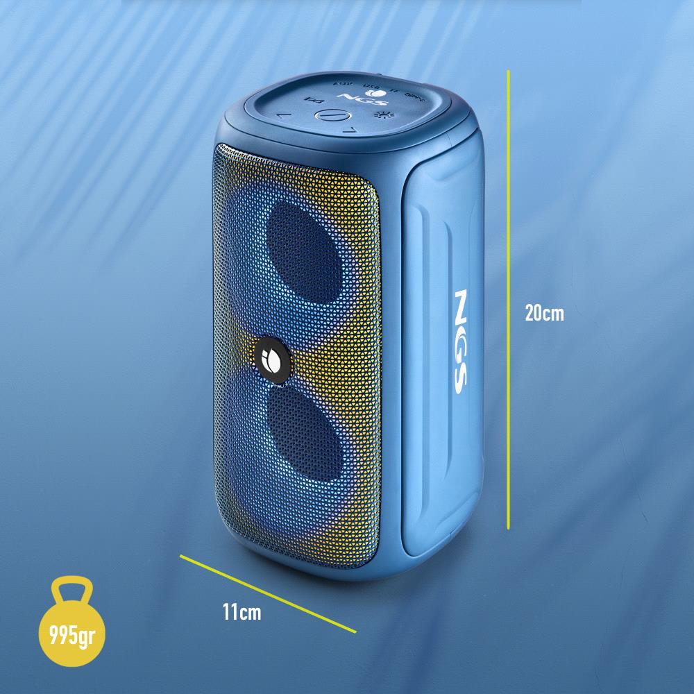 NGS Speaker Roller Beast IPX5 USB/TF/AUX-IN/BT 32w