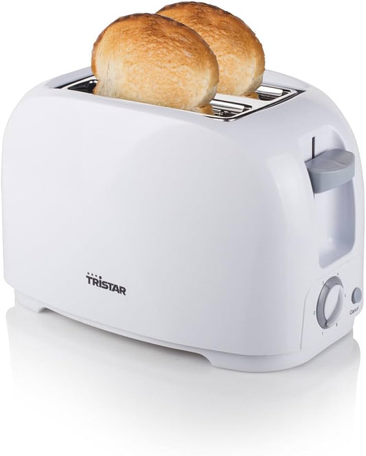 TOSTAPANE BIANCO 2 FETTE TRISTAR 800W