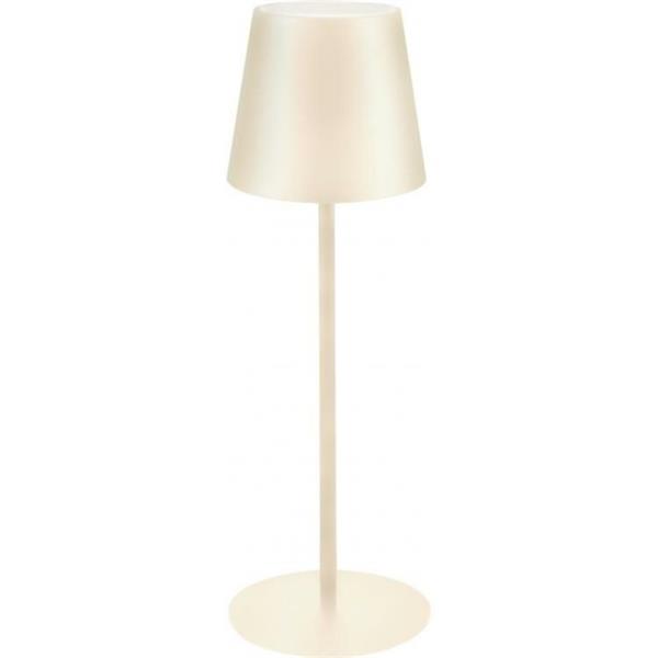 LAMPADA DA TAVOLO  MAJESTICK RICARICABILE SENZA FILO AVORIO