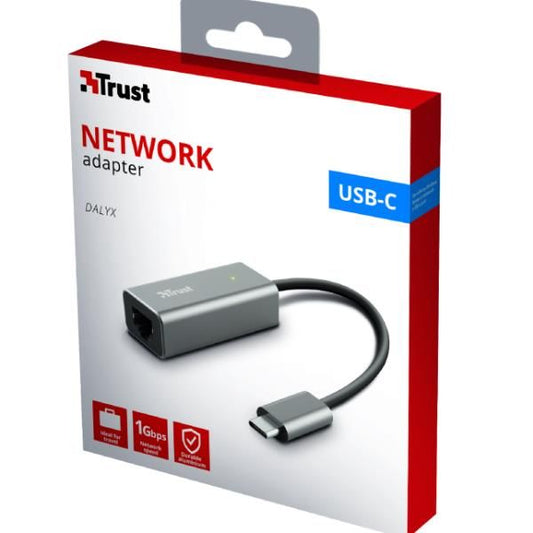 ADATTATORE USB TYPE C A LAN TRUST